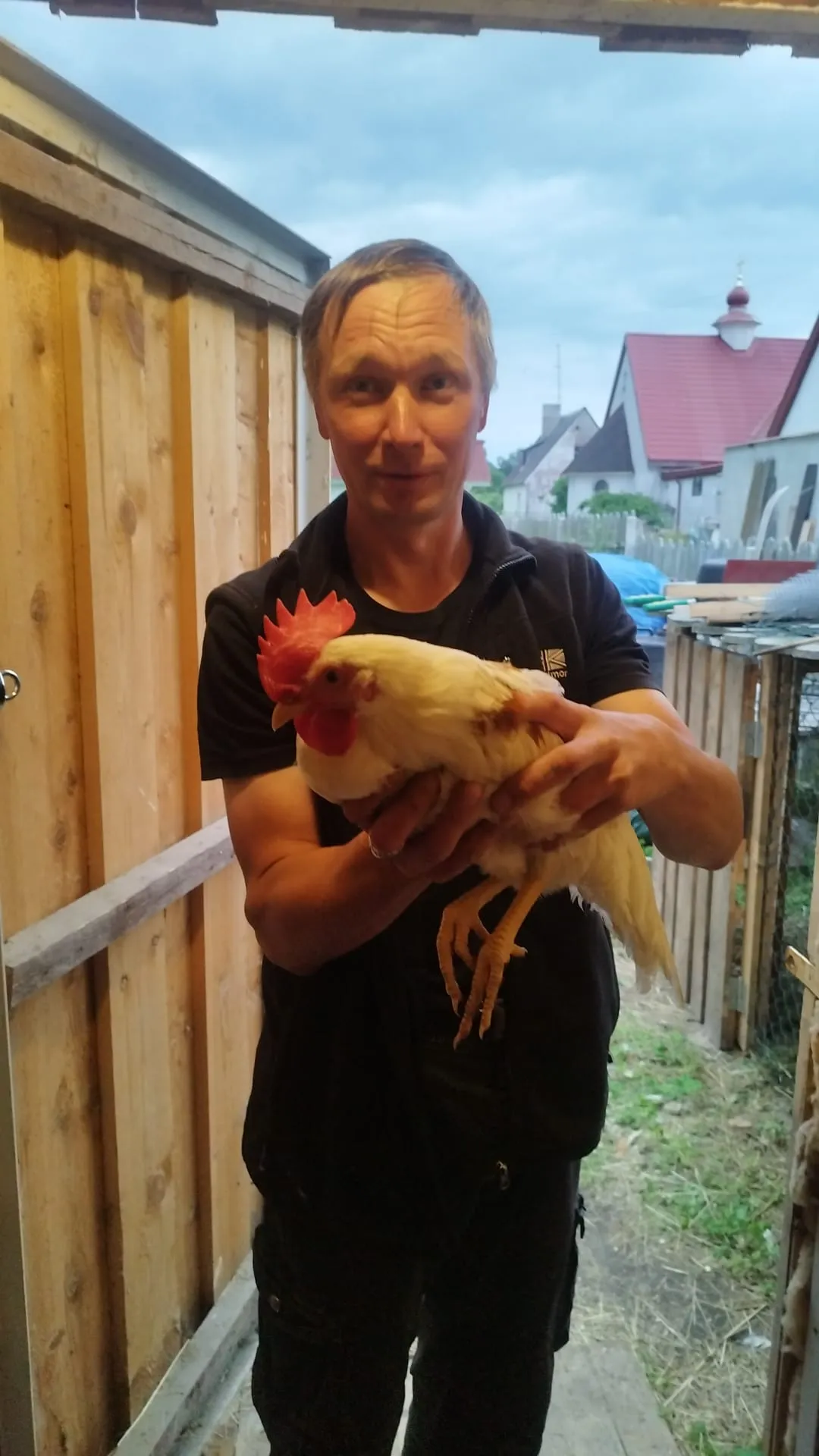 The chicken is ready